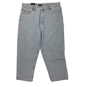 Cross & Winsor Size 40x29 Mens Jeans Relaxed Cotton (Actual Inseam 27.5) Light